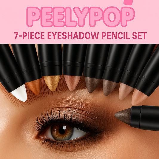 7pcs of Eye Shadow Stick Suit Waterproof Eye Shadow Stick